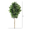 6 Ficus Artificial Tree (No Pot) - Image 2