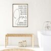 Stratton Home Decor Farmhouse Jesus and Germs Are Everywhere High Gloss Wall Art - Image 2