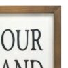 Stratton Home Decor Farmhouse Jesus and Germs Are Everywhere High Gloss Wall Art - Image 3